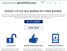 Tablet Screenshot of ghostlittle.com